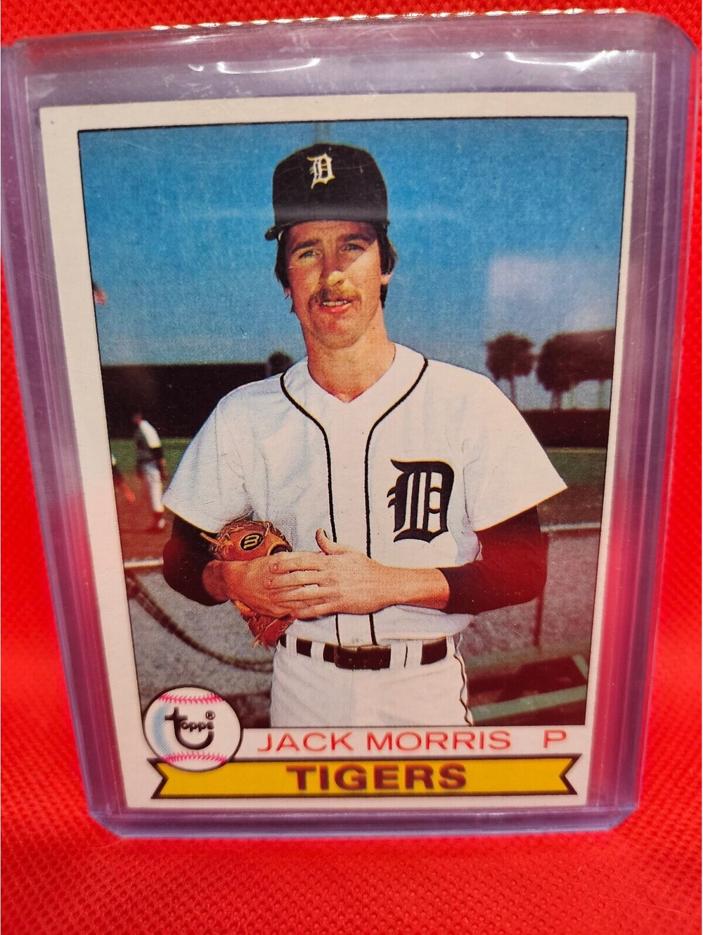 Jack Morris #251 - 1979 Topps -2nd year card - Detroit Tigers